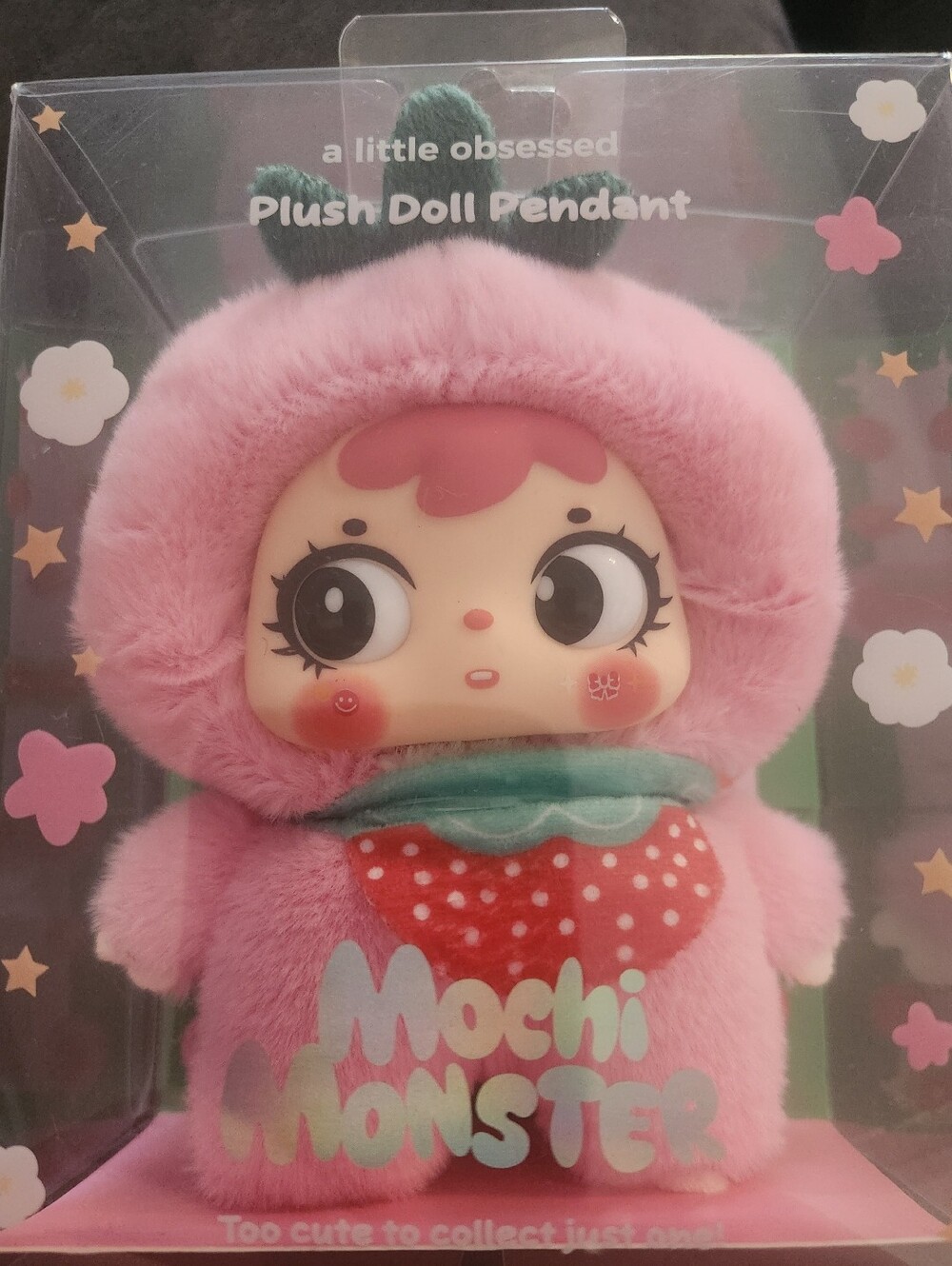 Mochi Monster Plush Doll Pendant Keychain